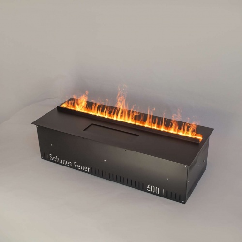 Электроочаг Schönes Feuer 3D FireLine 600 Pro со стальной крышкой в Смоленске