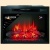 Электроочаг InterFlame Jupiter 30 Black/Brass LED FX (черный/золото) в Смоленске