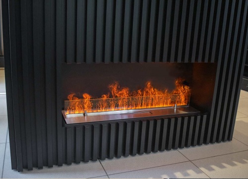 Электроочаг Schönes Feuer 3D FireLine 600 со стальной крышкой в Смоленске