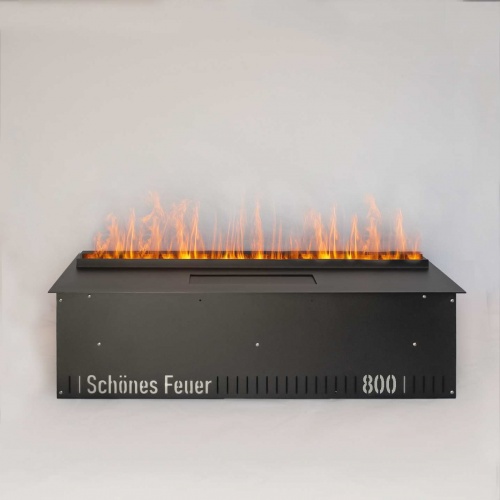 Электроочаг Schönes Feuer 3D FireLine 800 со стальной крышкой в Смоленске